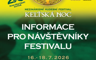 Informace pro návštěvníky festivalu